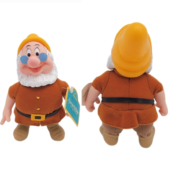 Vintage Walt Disney Snow White & The Seven Dwarfs Plush Figure Lot 1994 - Picture 3 of 9